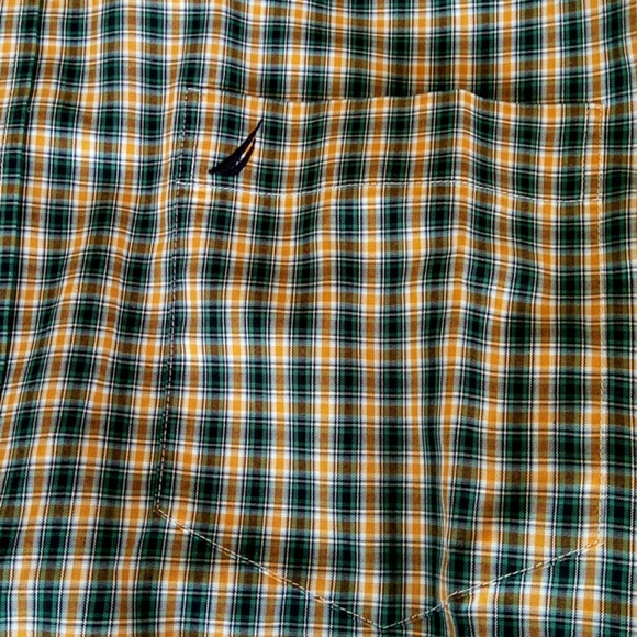 Nautica Size L Button Down Long Sleeve - Picture 3 of 4